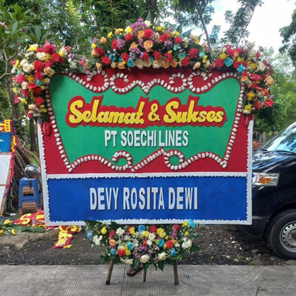 Bunga Papan Selamat & Sukses