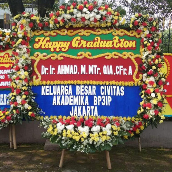 Bunga Papan Happy Graduation