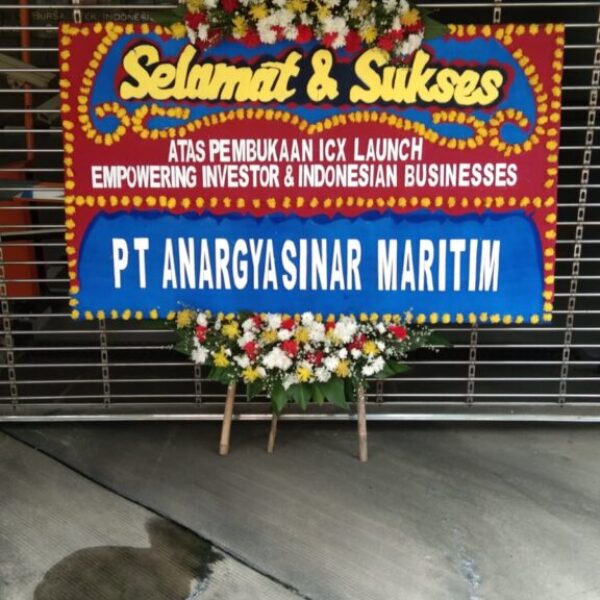 Karangan Bunga Papan Selamat & Sukses