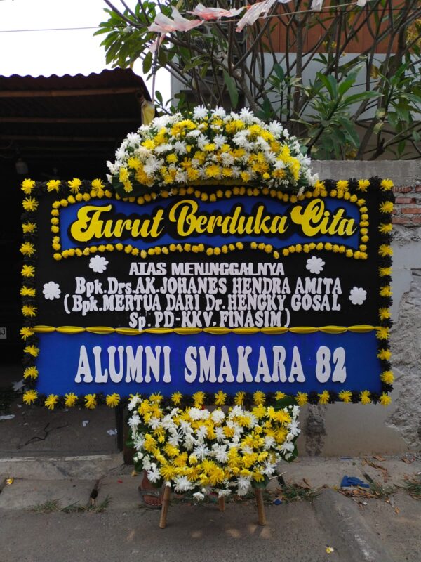 Karangan Bunga Papan Dukacita