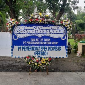 Karangan Bunga Papan Selamat Ulang Tahun